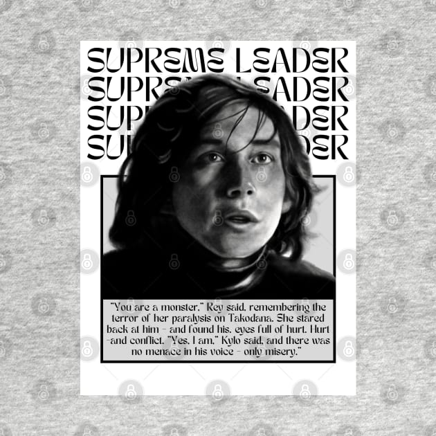 Kylo Ren the Supreme Leader by fiatluxillust